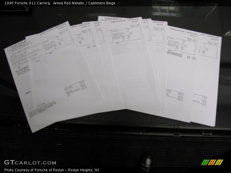 Books/Manuals of 1996 911 Carrera