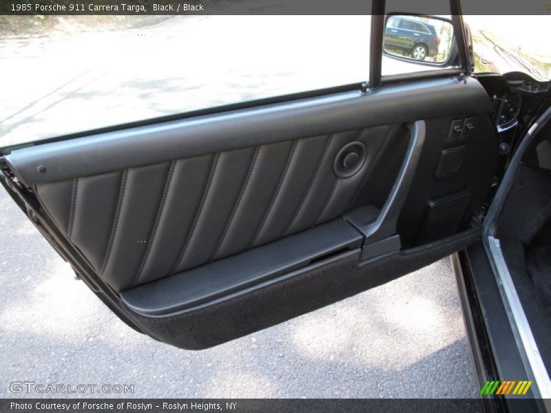 Door Panel of 1985 911 Carrera Targa