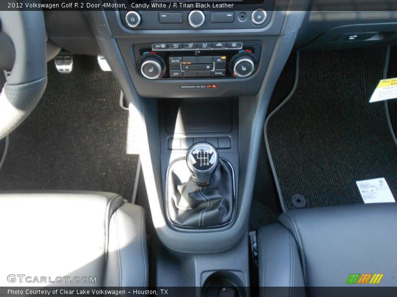  2012 Golf R 2 Door 4Motion 6 Speed Manual Shifter