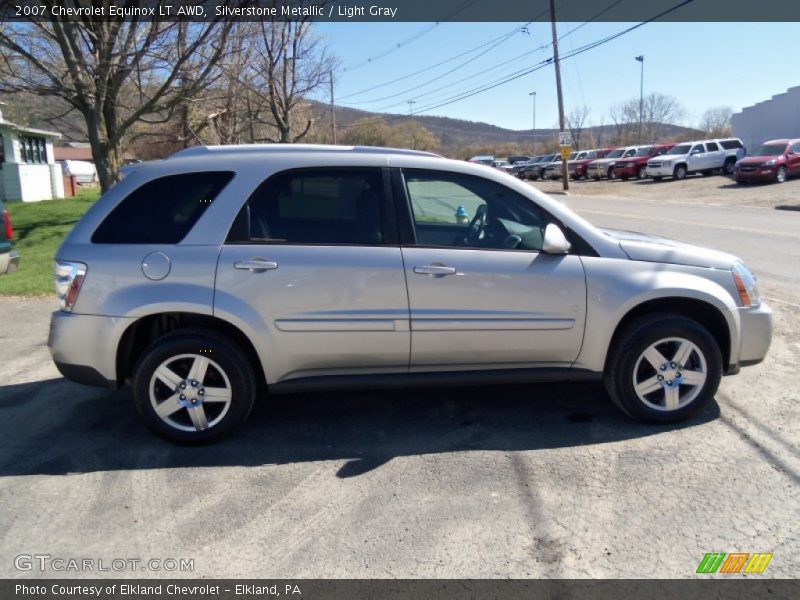 Silverstone Metallic / Light Gray 2007 Chevrolet Equinox LT AWD