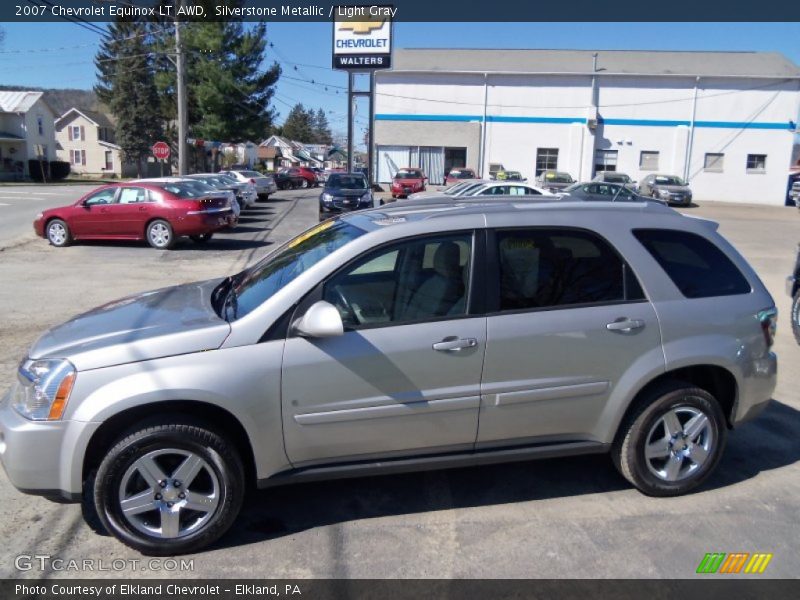 Silverstone Metallic / Light Gray 2007 Chevrolet Equinox LT AWD