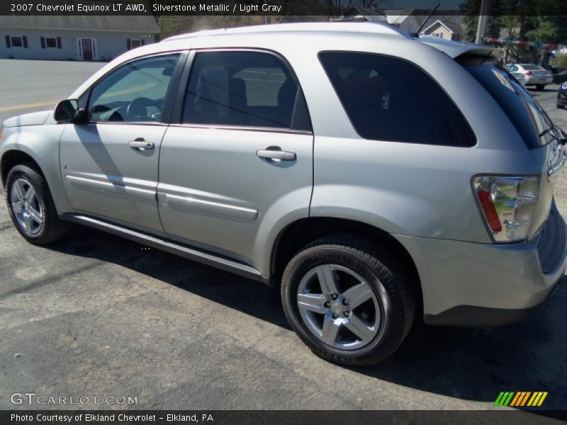 Silverstone Metallic / Light Gray 2007 Chevrolet Equinox LT AWD