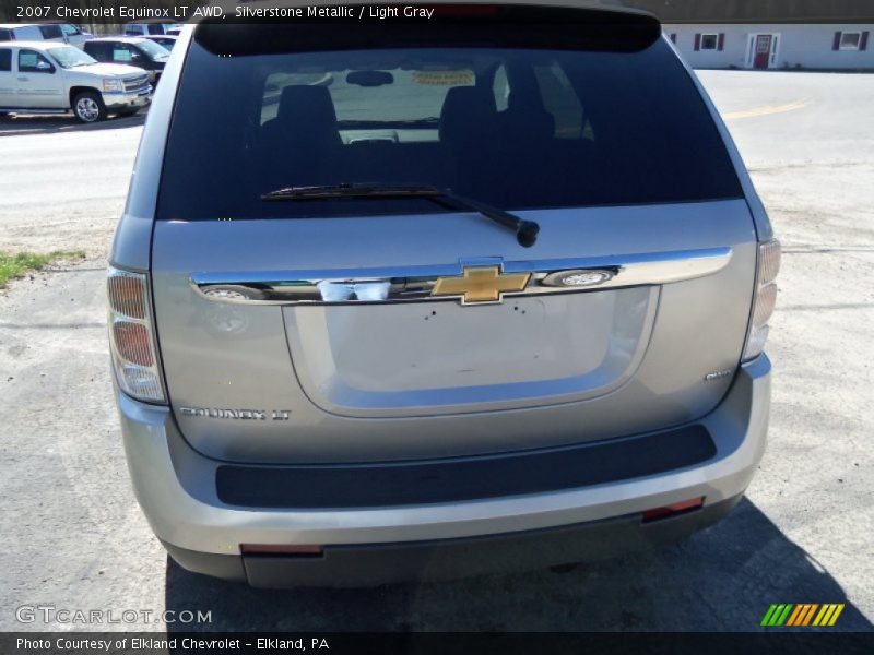 Silverstone Metallic / Light Gray 2007 Chevrolet Equinox LT AWD