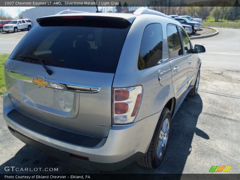 Silverstone Metallic / Light Gray 2007 Chevrolet Equinox LT AWD