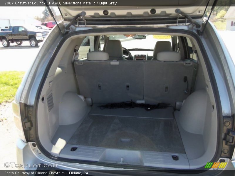 Silverstone Metallic / Light Gray 2007 Chevrolet Equinox LT AWD