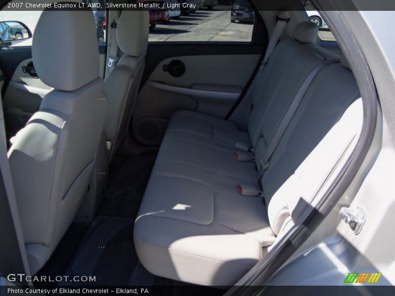 Silverstone Metallic / Light Gray 2007 Chevrolet Equinox LT AWD