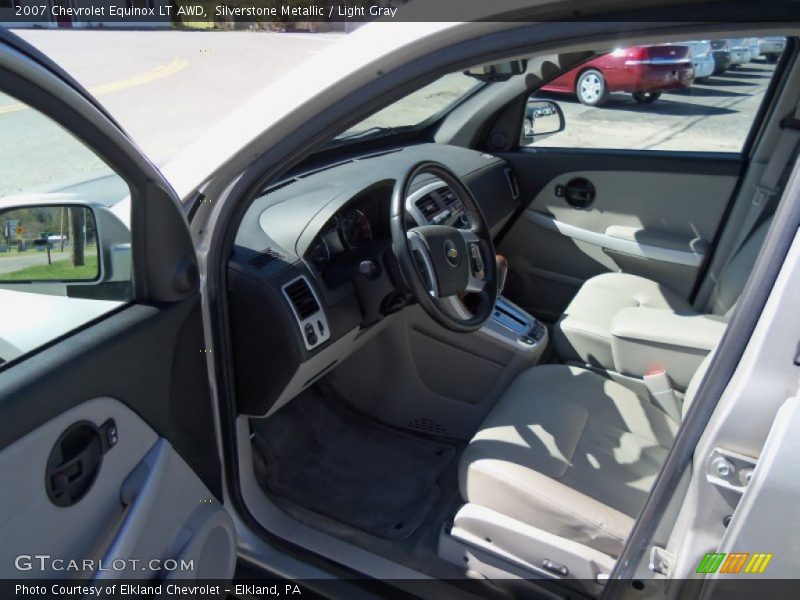 Silverstone Metallic / Light Gray 2007 Chevrolet Equinox LT AWD