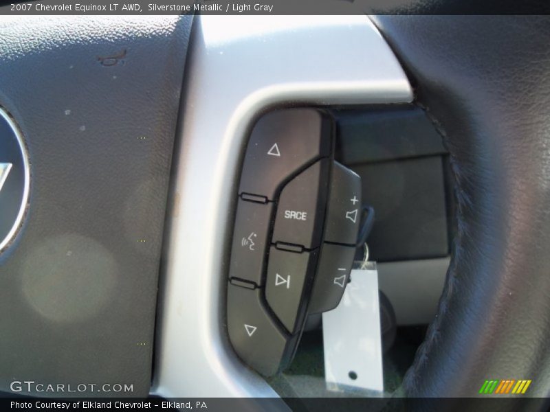 Silverstone Metallic / Light Gray 2007 Chevrolet Equinox LT AWD