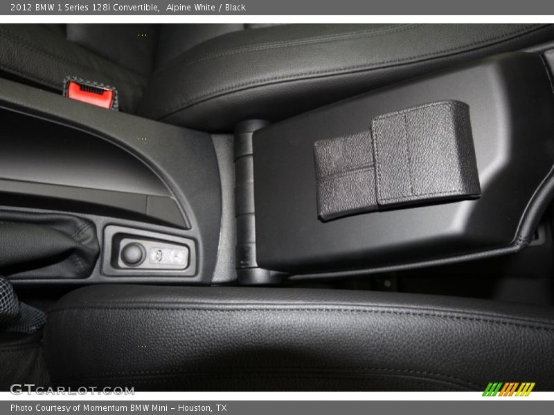 Alpine White / Black 2012 BMW 1 Series 128i Convertible
