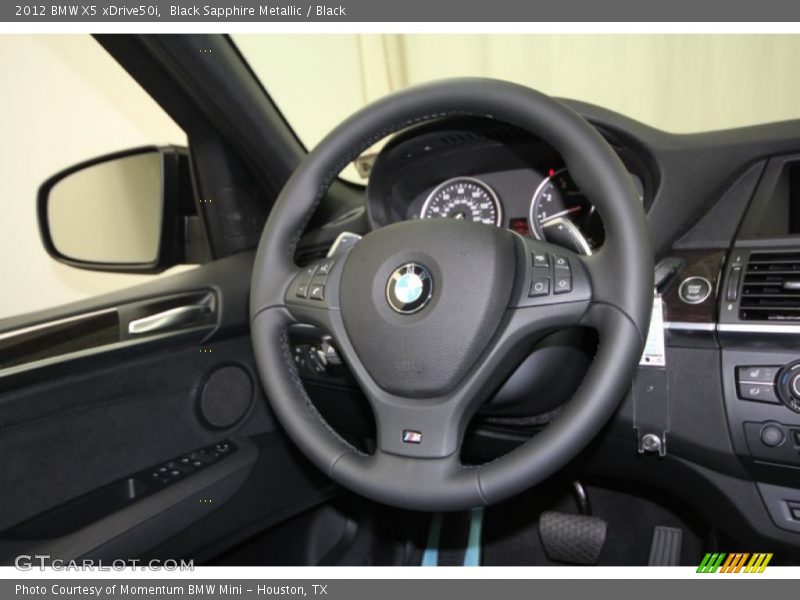 Black Sapphire Metallic / Black 2012 BMW X5 xDrive50i