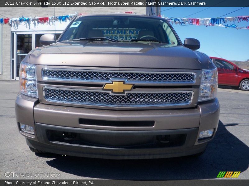 Mocha Steel Metallic / Light Cashmere/Dark Cashmere 2012 Chevrolet Silverado 1500 LTZ Extended Cab 4x4