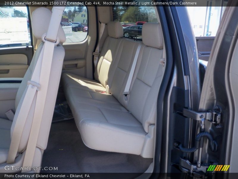 Mocha Steel Metallic / Light Cashmere/Dark Cashmere 2012 Chevrolet Silverado 1500 LTZ Extended Cab 4x4