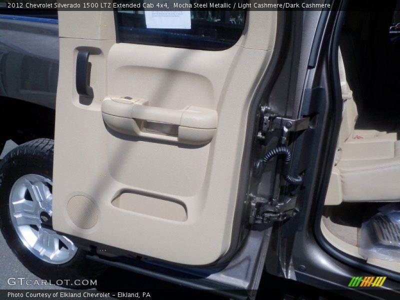 Mocha Steel Metallic / Light Cashmere/Dark Cashmere 2012 Chevrolet Silverado 1500 LTZ Extended Cab 4x4