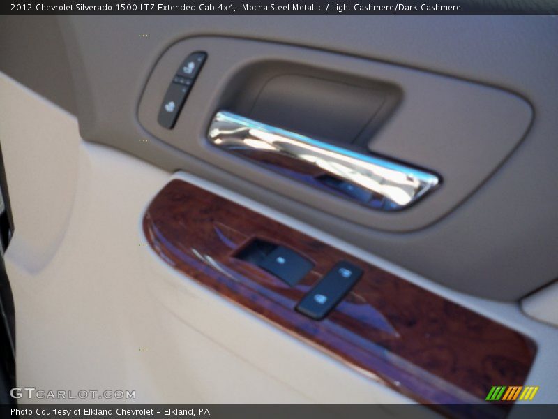 Mocha Steel Metallic / Light Cashmere/Dark Cashmere 2012 Chevrolet Silverado 1500 LTZ Extended Cab 4x4