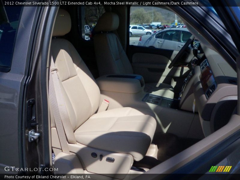 Mocha Steel Metallic / Light Cashmere/Dark Cashmere 2012 Chevrolet Silverado 1500 LTZ Extended Cab 4x4