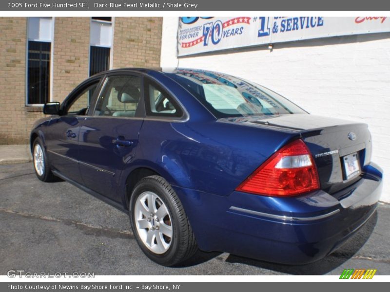 Dark Blue Pearl Metallic / Shale Grey 2005 Ford Five Hundred SEL
