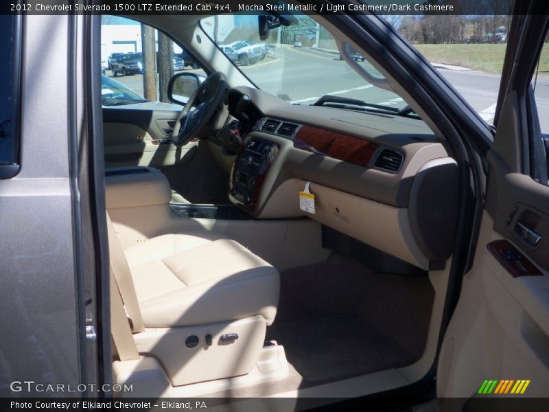 Mocha Steel Metallic / Light Cashmere/Dark Cashmere 2012 Chevrolet Silverado 1500 LTZ Extended Cab 4x4