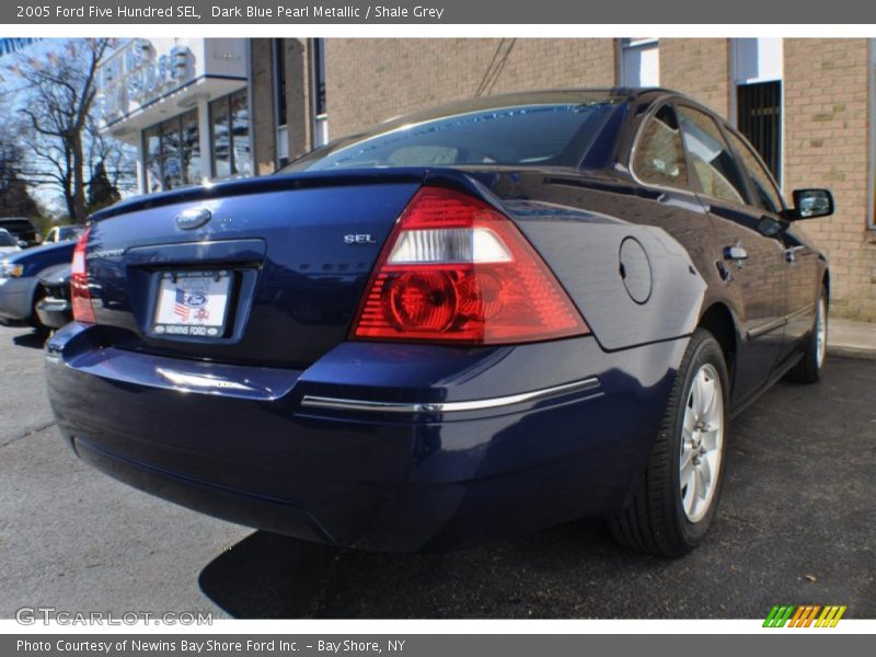 Dark Blue Pearl Metallic / Shale Grey 2005 Ford Five Hundred SEL
