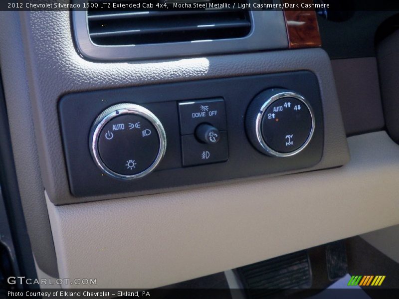 Mocha Steel Metallic / Light Cashmere/Dark Cashmere 2012 Chevrolet Silverado 1500 LTZ Extended Cab 4x4