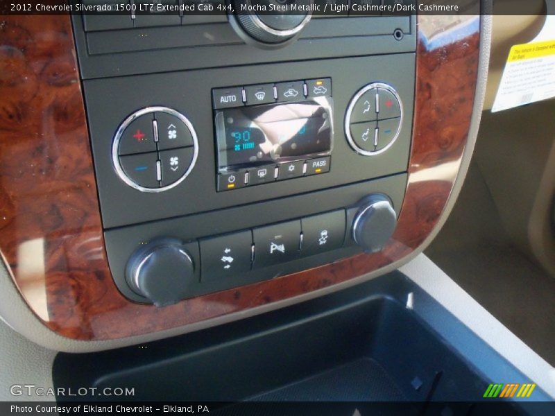 Mocha Steel Metallic / Light Cashmere/Dark Cashmere 2012 Chevrolet Silverado 1500 LTZ Extended Cab 4x4