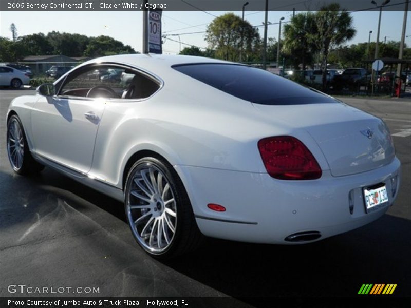 Glacier White / Cognac 2006 Bentley Continental GT