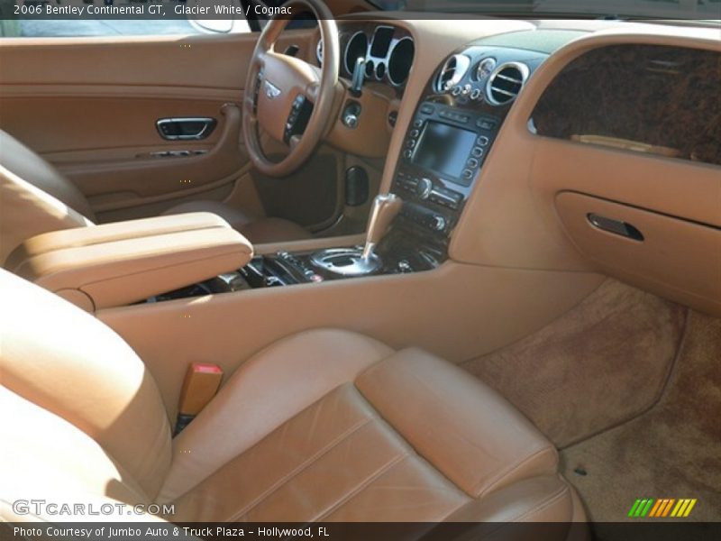 Glacier White / Cognac 2006 Bentley Continental GT