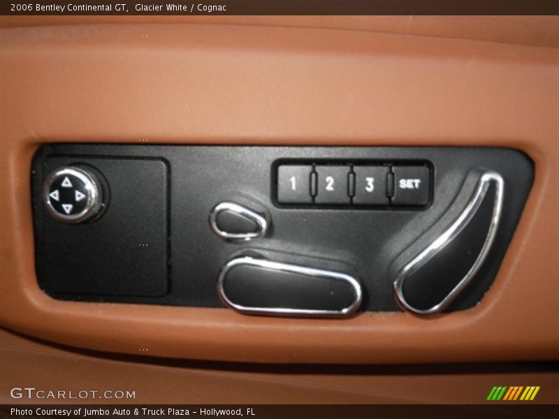 Glacier White / Cognac 2006 Bentley Continental GT