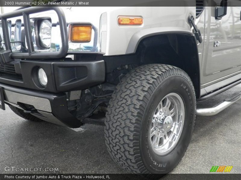 Pewter Metallic / Wheat 2003 Hummer H2 SUV