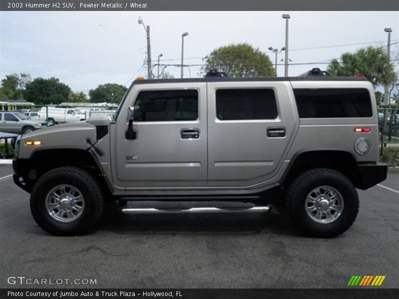 Pewter Metallic / Wheat 2003 Hummer H2 SUV