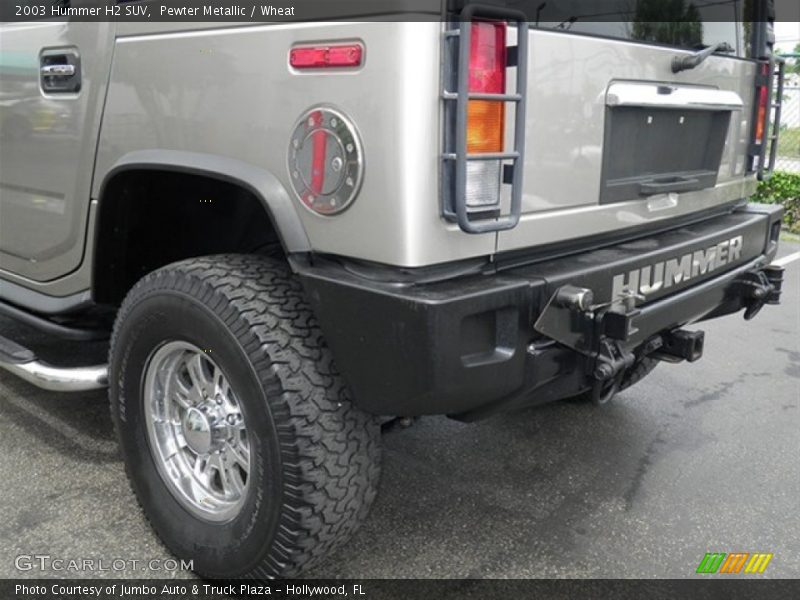 Pewter Metallic / Wheat 2003 Hummer H2 SUV