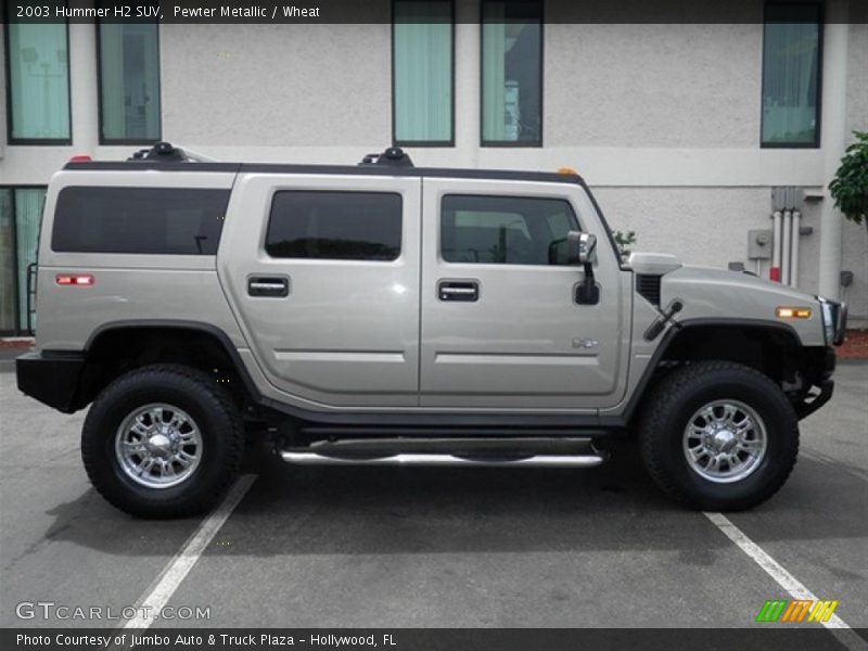 Pewter Metallic / Wheat 2003 Hummer H2 SUV