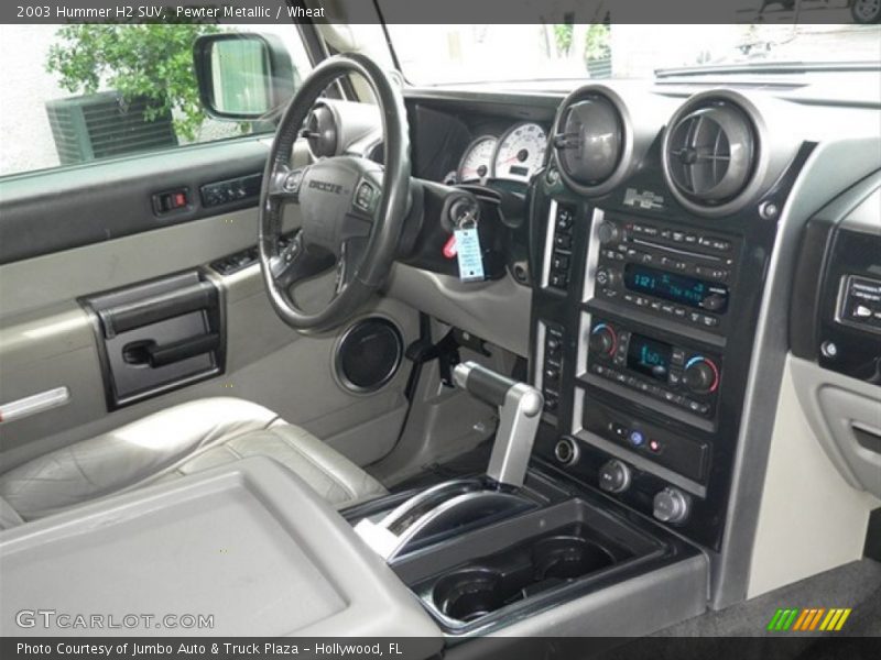 Pewter Metallic / Wheat 2003 Hummer H2 SUV