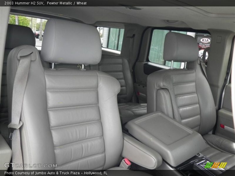 Pewter Metallic / Wheat 2003 Hummer H2 SUV