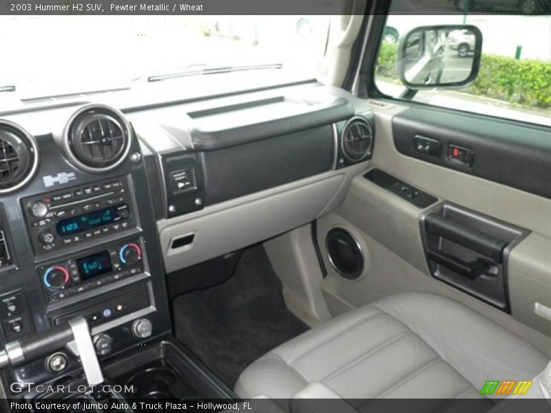 Pewter Metallic / Wheat 2003 Hummer H2 SUV