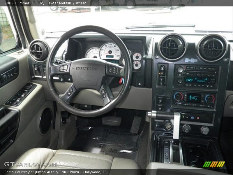Pewter Metallic / Wheat 2003 Hummer H2 SUV