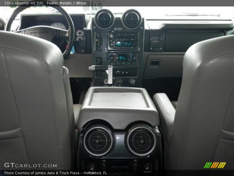 Pewter Metallic / Wheat 2003 Hummer H2 SUV