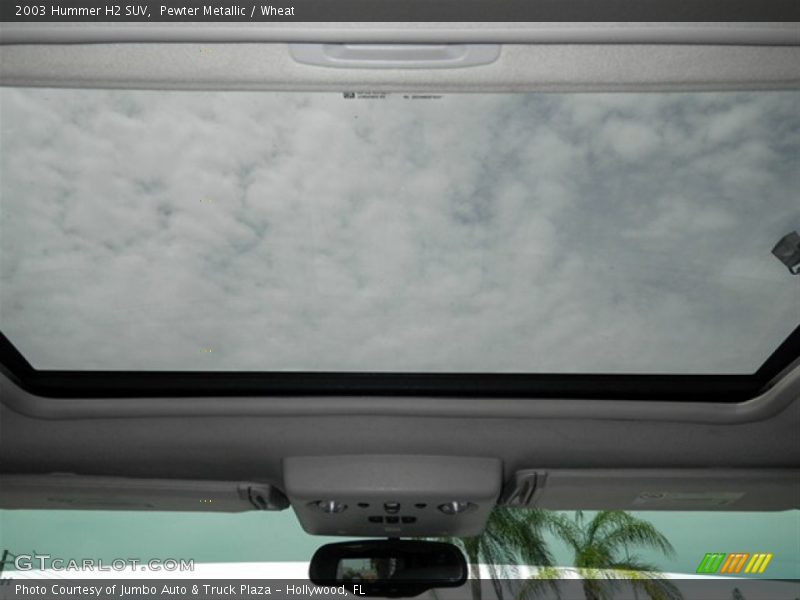 Pewter Metallic / Wheat 2003 Hummer H2 SUV