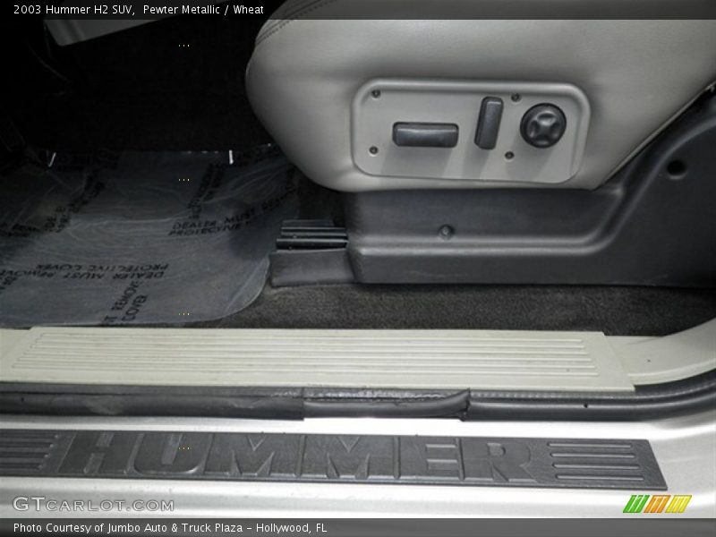 Pewter Metallic / Wheat 2003 Hummer H2 SUV