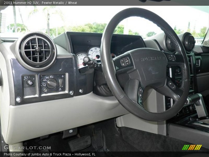 Pewter Metallic / Wheat 2003 Hummer H2 SUV