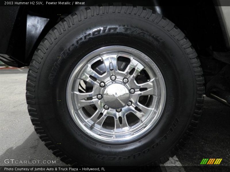 Pewter Metallic / Wheat 2003 Hummer H2 SUV