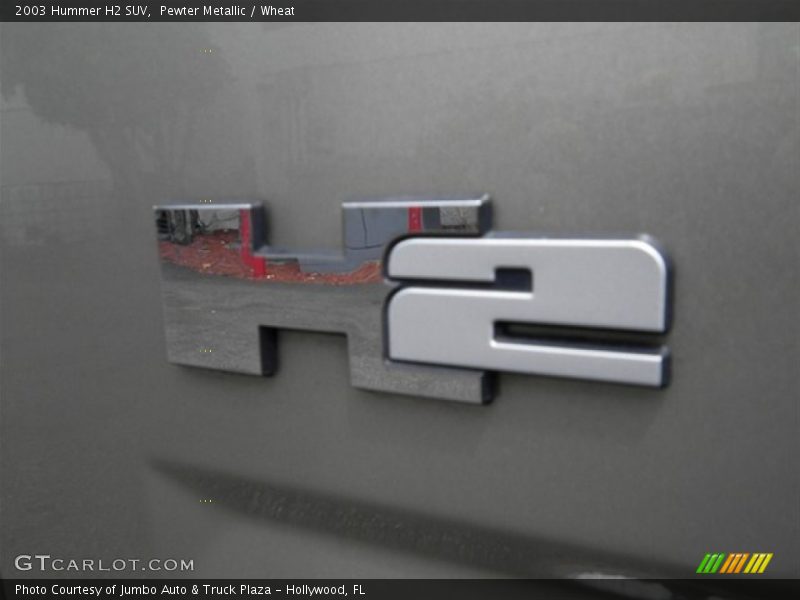 Pewter Metallic / Wheat 2003 Hummer H2 SUV