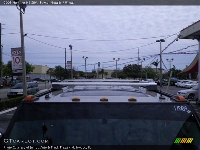 Pewter Metallic / Wheat 2003 Hummer H2 SUV