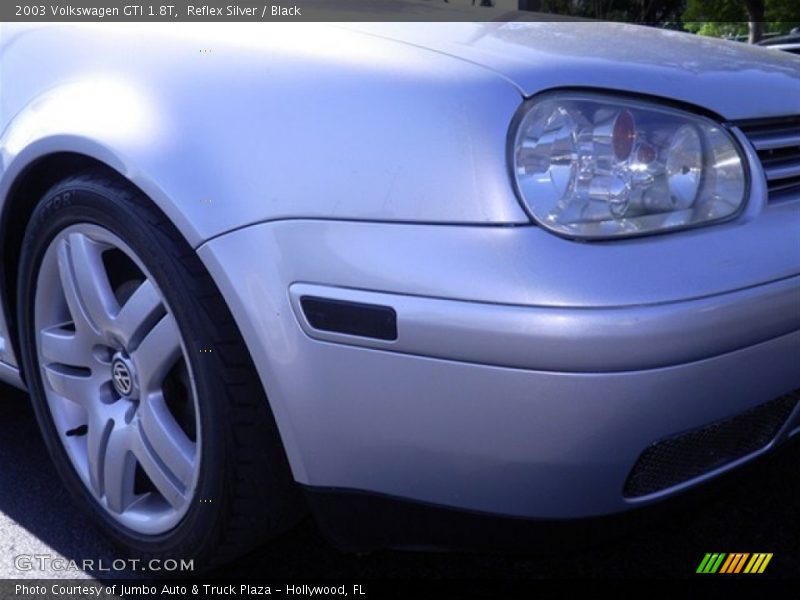 Reflex Silver / Black 2003 Volkswagen GTI 1.8T