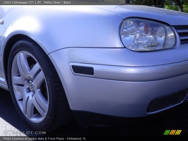 Reflex Silver / Black 2003 Volkswagen GTI 1.8T