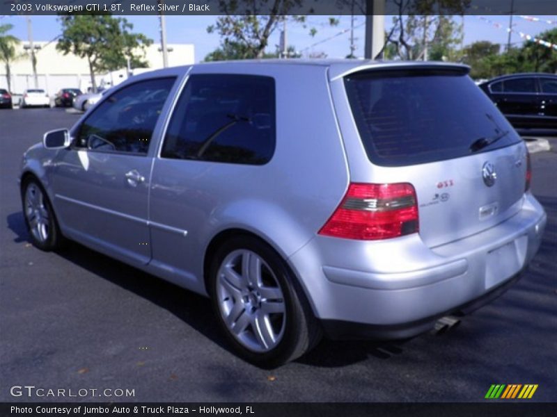 Reflex Silver / Black 2003 Volkswagen GTI 1.8T