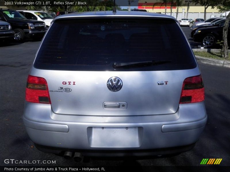Reflex Silver / Black 2003 Volkswagen GTI 1.8T
