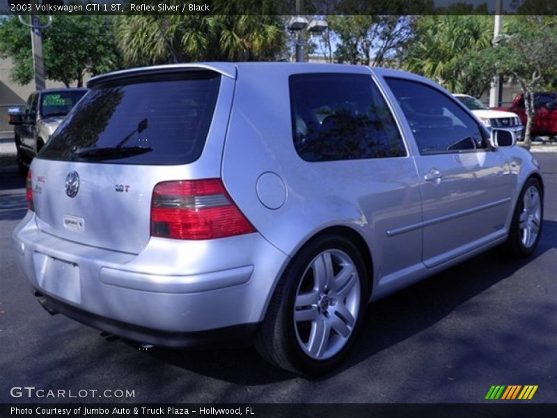 Reflex Silver / Black 2003 Volkswagen GTI 1.8T