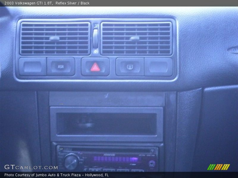 Reflex Silver / Black 2003 Volkswagen GTI 1.8T