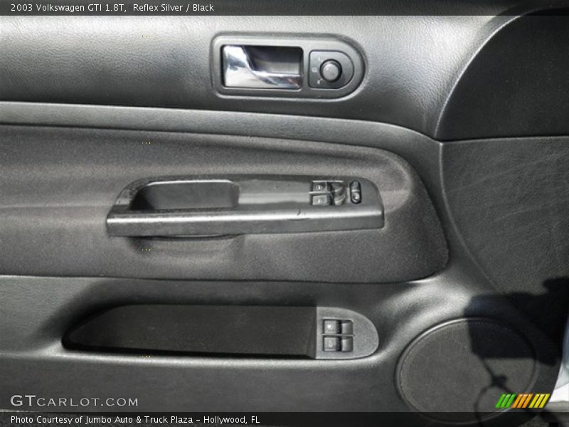 Reflex Silver / Black 2003 Volkswagen GTI 1.8T