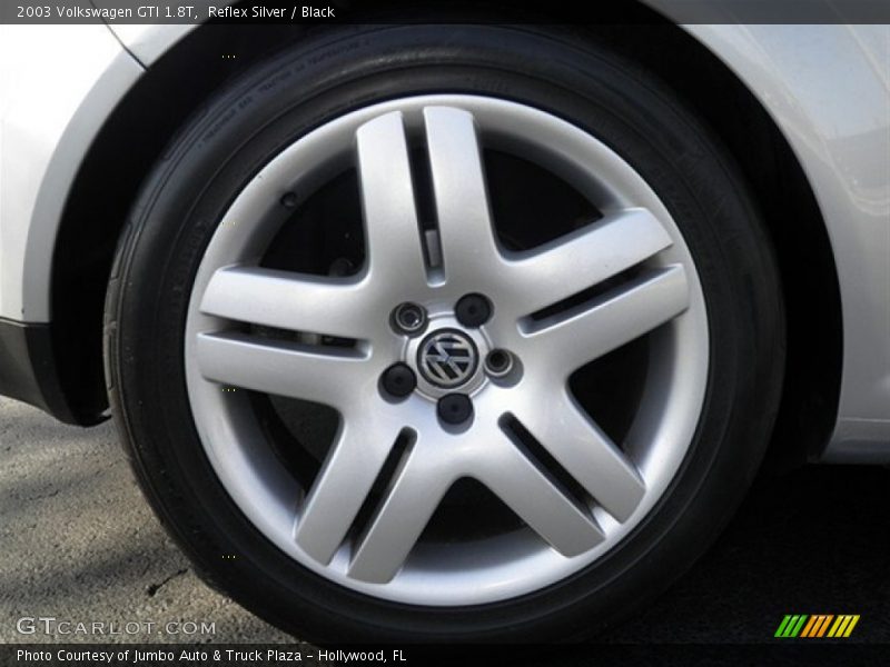 Reflex Silver / Black 2003 Volkswagen GTI 1.8T